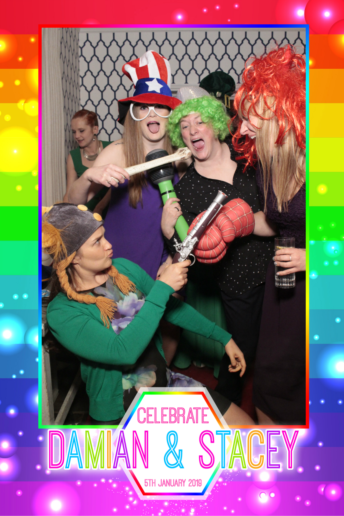 Damian and Stacey's Wedding | View more photos from the event at gallery.myphotoboothexperience.co.uk/u/MyPhotoBoothExperienceLtd/Damian-and-Staceys-Wedding